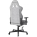 DXRACER GLADIATOR GRAY-WHITE FABRIC GAMING CHAIR