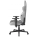 DXRACER GLADIATOR GRAY-WHITE FABRIC GAMING CHAIR