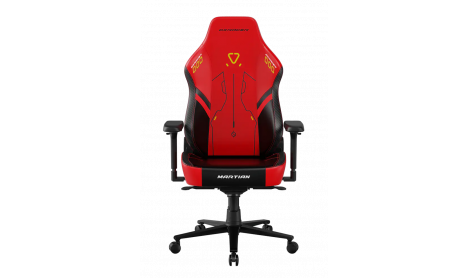 DXRACER MARTIAN SERIES BLACK RED GAMING CHAIR SIZE L