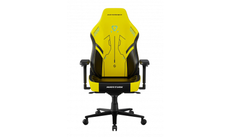 DXRACER MARTIAN SERIES BLACK YELLOW GAMING CHAIR SIZE L