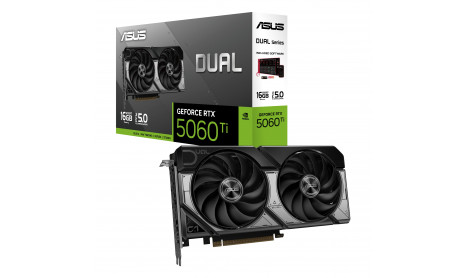 ASUS DUAL GEFORCE RTX 5060 TI 16GB GDDR7