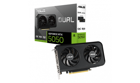 ASUS DUAL GEFORCE RTX 5050 8GB GDDR6 OC EDITION