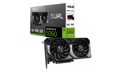 ASUS DUAL GEFORCE RTX 5060 8GB GDDR7 OC EDITION