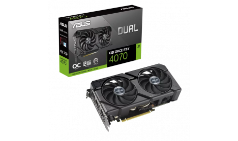 ASUS DUAL GEFORCE RTX 4070 EVO OC EDITION 12GB GDDR6X