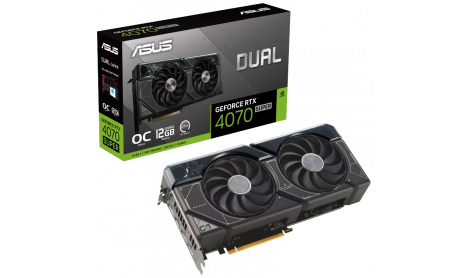 ASUS DUAL GEFORCE RTX 4070 SUPER OC 12GB GDDR6X