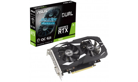 ASUS DUAL GEFORCE RTX 3050 OC EDITION 6GB GDDR6