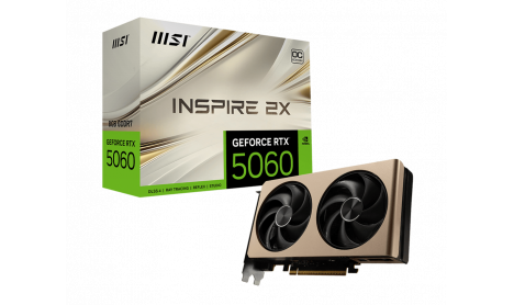 MSI RTX 5060 INSPIRE 2X 8GB GDDR7 OC EDITION