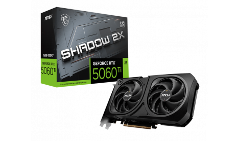 MSI RTX 5060 Ti SHADOW 2X OC PLUS 16GB GDDR7
