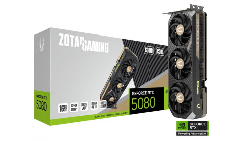 ZOTAC GAMING GEFORCE RTX 5080 SOLID CORE 16GB GDDR7