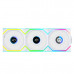 LIAN LI UNI FAN SL WIRELESS LCD 120 RGB TRIPLE PACK WHITE