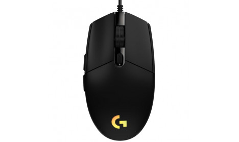LOGITECH G102 GEN2 LIGHTSYNC WIRED GAMING MOUSE - BLACK