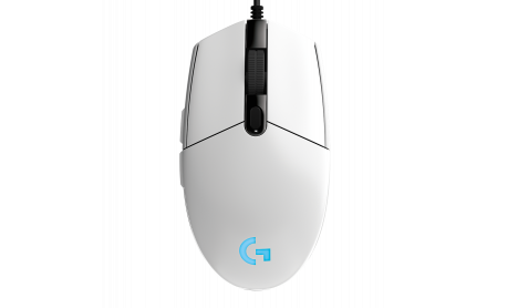 LOGITECH G102 GEN2 LIGHTSYNC WIRED GAMING MOUSE - WHITE