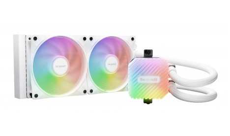 BE QUIET LIGHT LOOP 240 SILENT LIQUID COOLER - WHITE