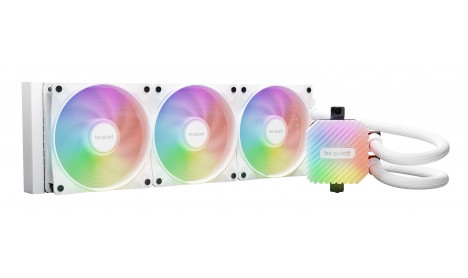 BE QUIET LIGHT LOOP 360 SILENT LIQUID COOLER - WHITE