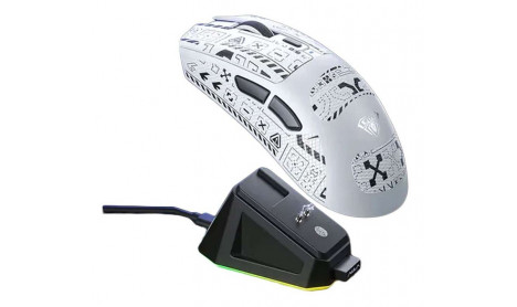 AULA SC380 WIRELESS BLUETOOTH GAMING MOUSE - WHITE