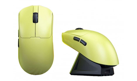 LEOBOG GM3 WIRELESS BLUETOOTH GAMING MOUSE - YELLOW