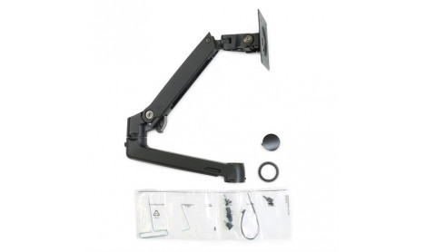 ERGOTRON LX ARM, EXTENSION AND COLLAR KIT (MATTE BLACK)