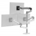 ERGOTRON LX ARM, EXTENSION AND COLLAR KIT (POLISHED ALUMINUM) 