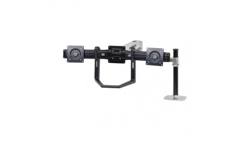 ERGOTRON DUAL MONITOR MOUNTING AND HANDLE KIT BLACK (NOT INCLUDED ARM)