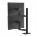 ERGOTRON LX DUAL STACKING ARM TALL POLE MATTE BLACK