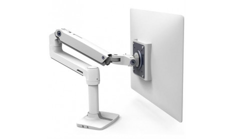 ERGOTRON LX DESK MOUNT LCD MONITOR ARM (WHITE BRIGHT)