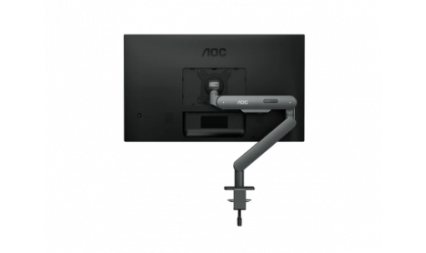 AOC AM400 C-CLAMP AND GROMMET DESK-MOUNT SINGLE MONITOR ARM