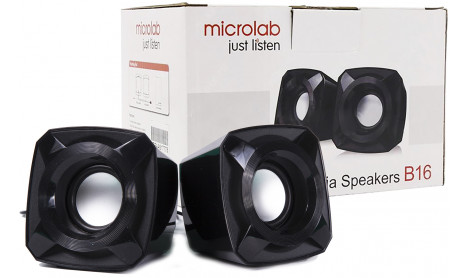 MICROLAB B16 STEREO MULTIMEDIA MINI SPEAKER