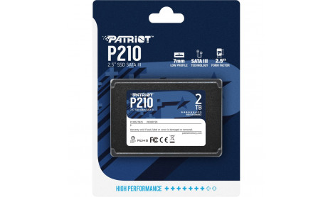 PATRIOT P210 SSD SATA III 2.5" 2TB