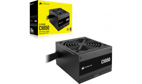 CORSAIR CX650 650W 80 PLUS BRONZE ATX POWER SUPPLY