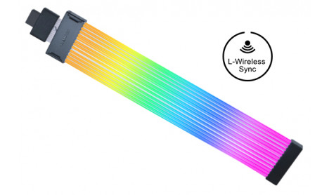 LIAN LI STRIMER WIRELESS 12VHPWR RGB GPU CABLE MOD