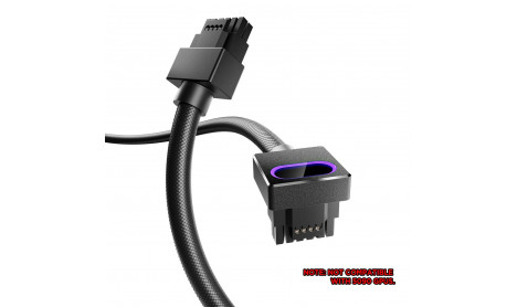 HYDRUS ARGB PSU EXTENSION CABLE GPU 16PIN-A 60CM - BLACK