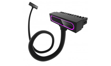 HYDRUS ARGB PSU EXTENSION CABLE 24 PIN 30CM - BLACK