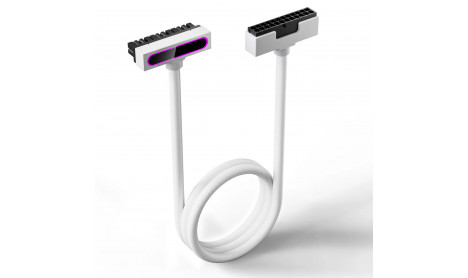 HYDRUS ARGB PSU EXTENSION CABLE 24 PIN 30CM - WHITE