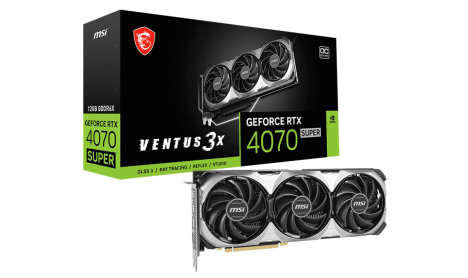 MSI GEFORCE RTX 4070 SUPER VENTUS 3X 12G OC 