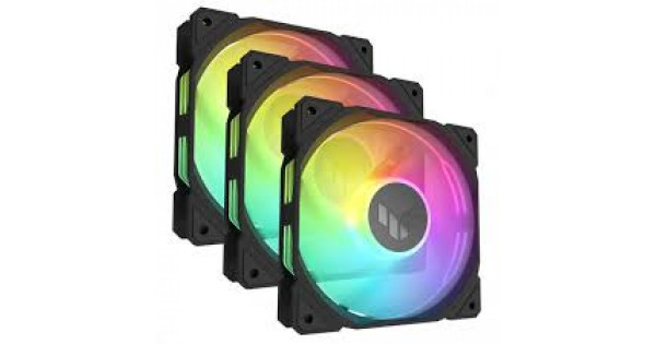 Tue Fan ASUS TUF PREMIUM FAN TR120 ARGB - TRIPLE KIT BLACK