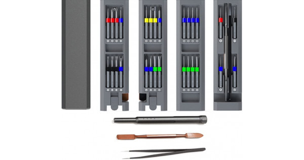 PREMIUM SCREWDRIVER 30-IN-1 COMPACT SET (PUSH EJECT)