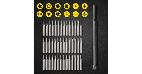 PREMIUM SCREWDRIVER 44-IN-1 COMPACT SET (PUSH EJECT)