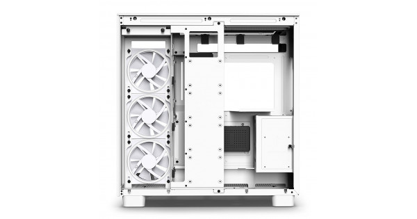 NZXT H9 ELITE ATX PREMIUM DUAL-CHAMBER MID-TOWER - WHITE