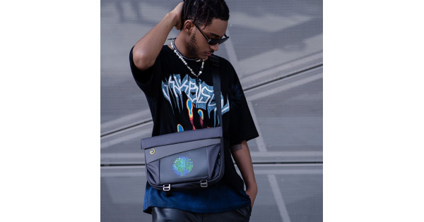 Divoom Pixoo Sling Bag-V with Pixel Art Display