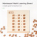 Robud 1-100 Consecutive Numbers Educational Toys Wooden Learning Tool 