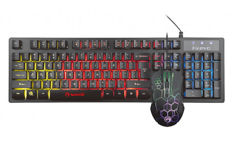 MARVO KM409 RGB GAMING MOUSE KEYBOARD COMBO 