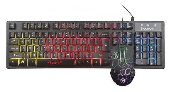 MARVO KM409 RGB GAMING MOUSE KEYBOARD COMBO