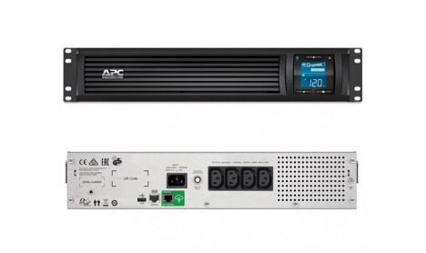 APC Smart-UPS C 1500VA LCD RM 2U 230V-SMC1500I-2UC