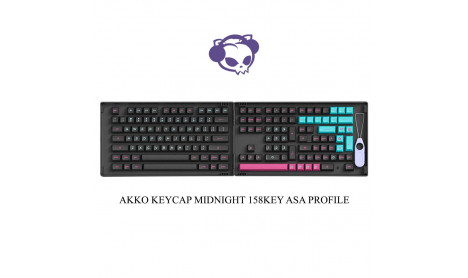 AKKO KEYCAP MIDNIGHT 158KEY ASA PROFILE