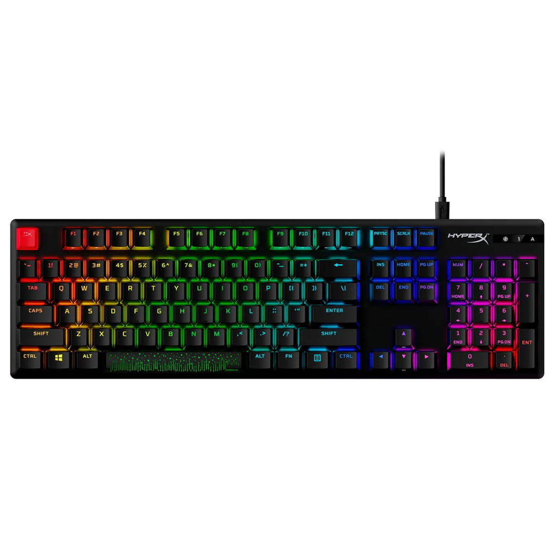 HYPERX ALLOY ORIGINS PBT MECHANICAL GAMING KEYBOARD
