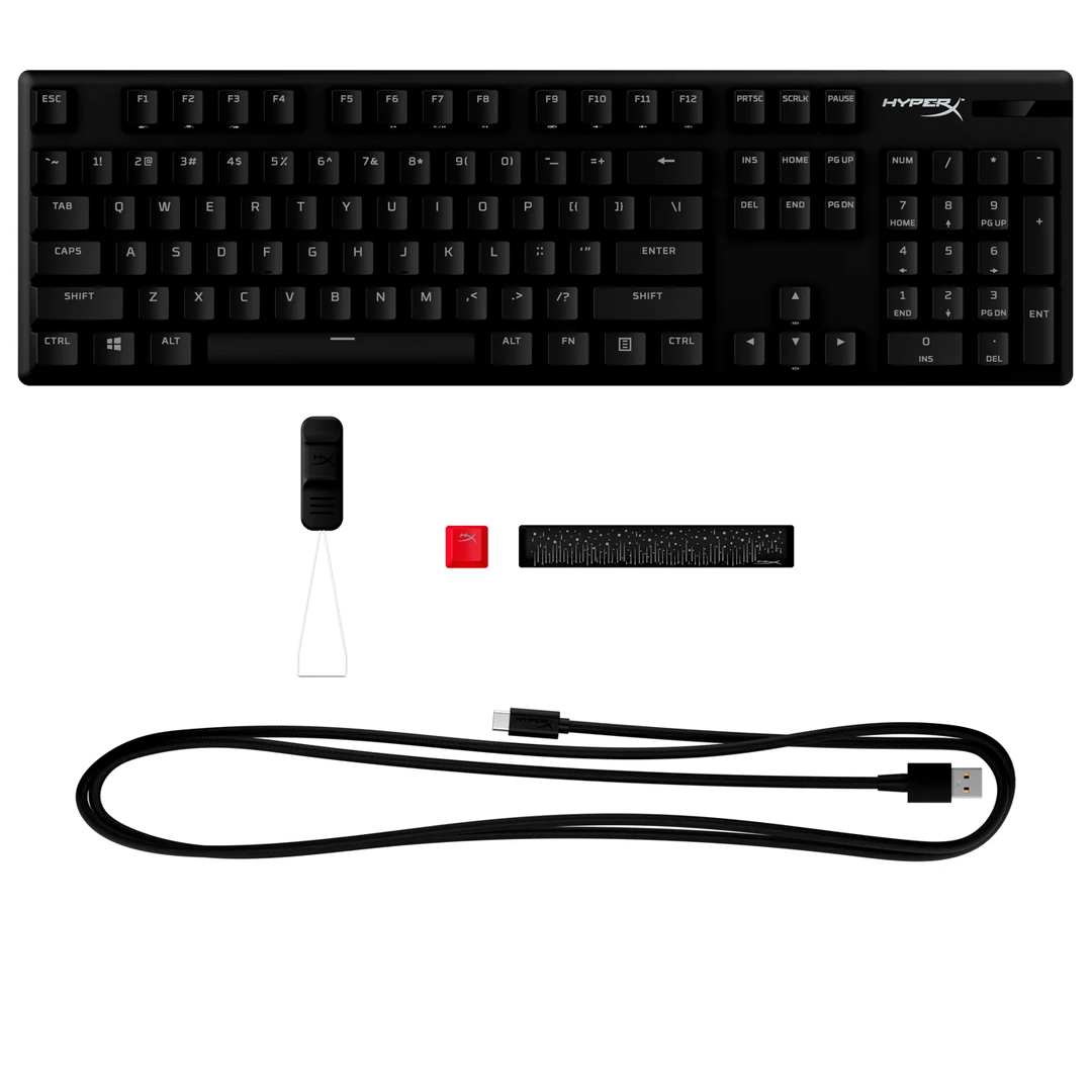 HYPERX ALLOY ORIGINS PBT MECHANICAL GAMING KEYBOARD
