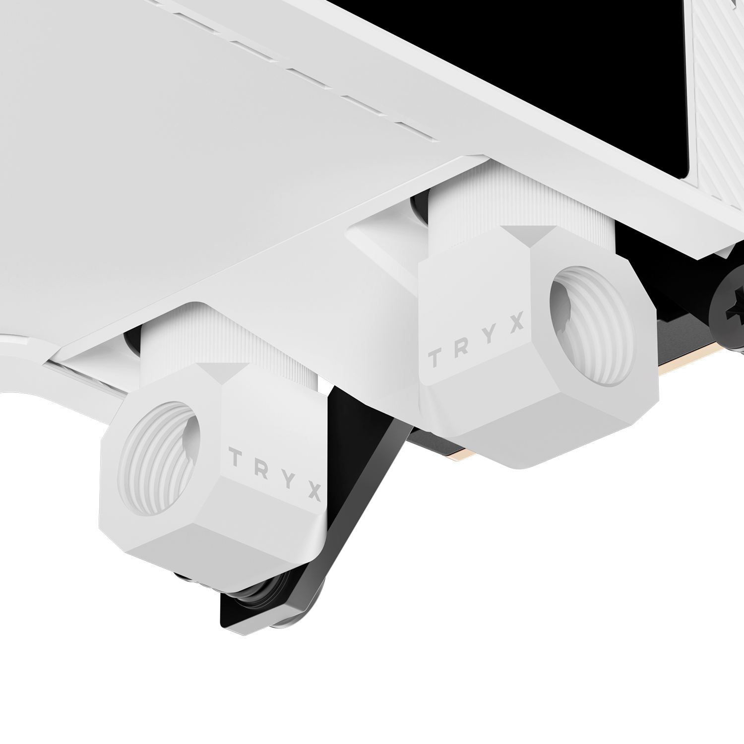 TRYX PANORAMA WATER BLOCK CRAFTED - WHITE
