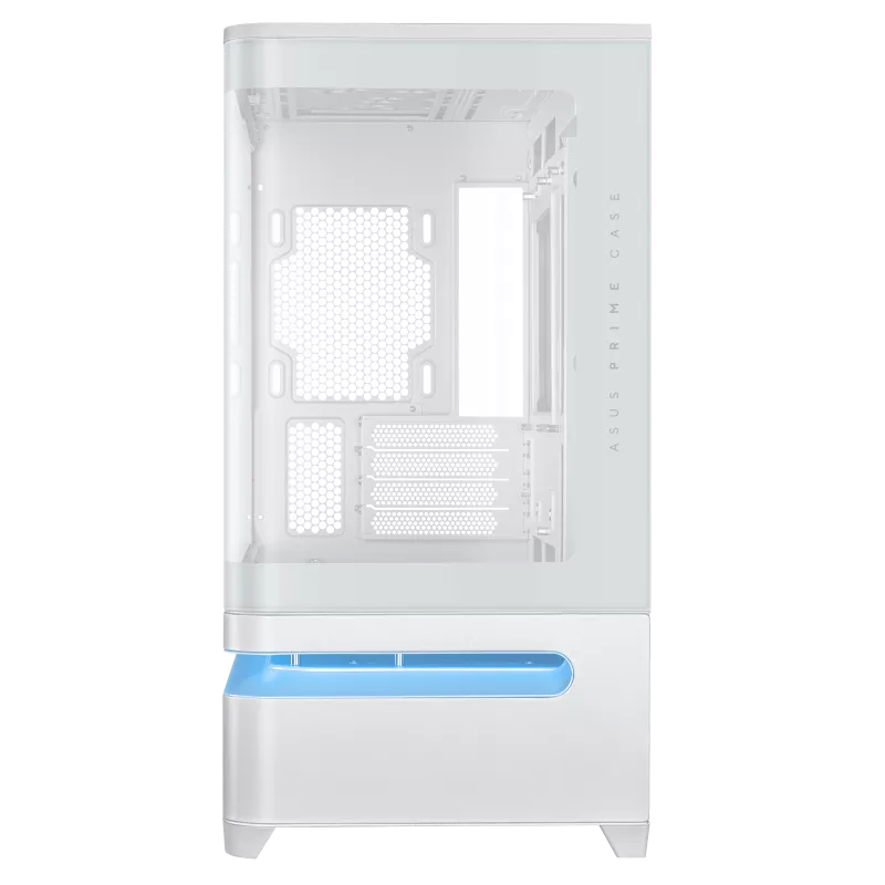 ASUS PRIME AP202 M-ATX CURVED GLASS PANEL - WHITE