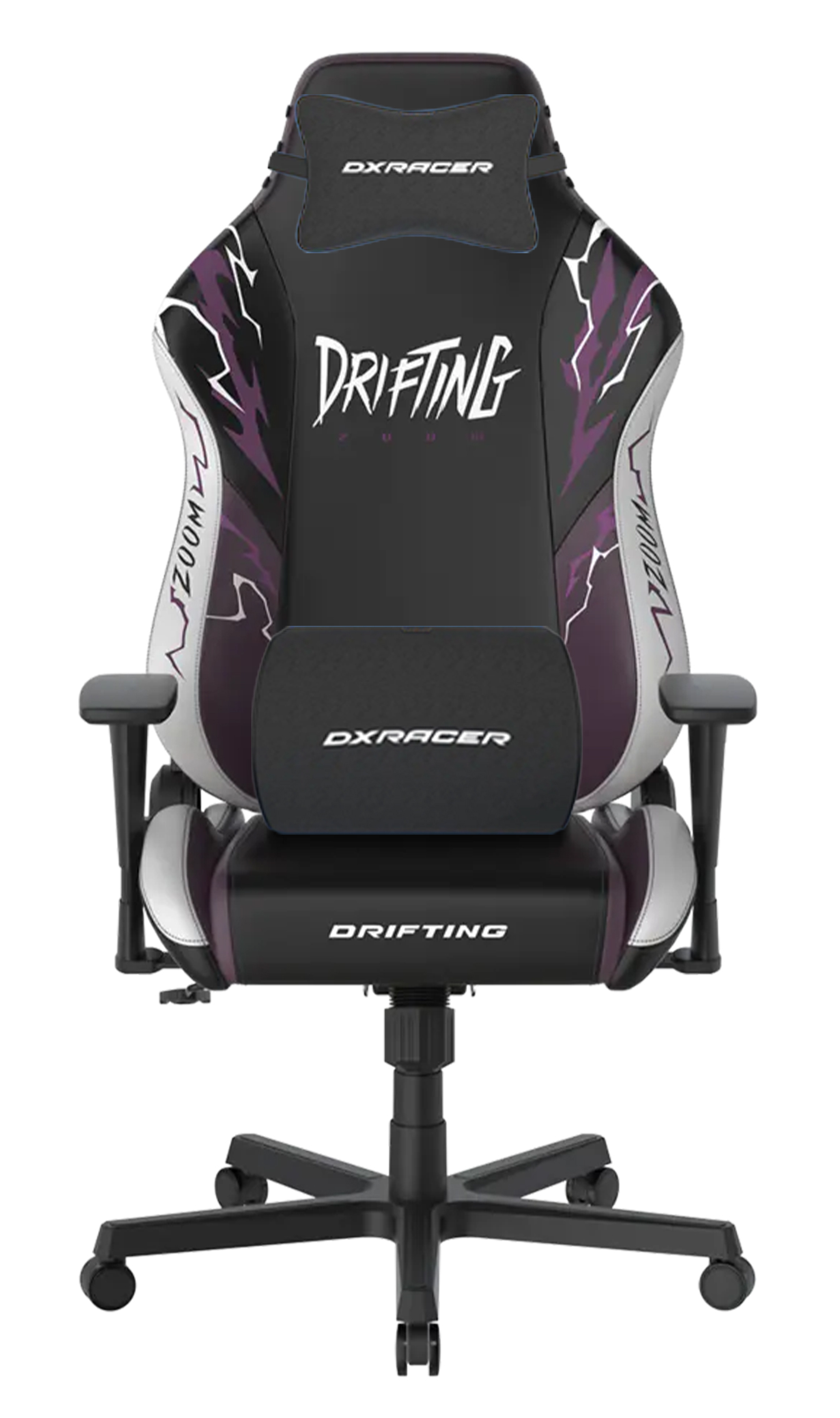 DXRACER DRIFTING SERIES ZOOM EDITION BLACK & VOILET SIZE L