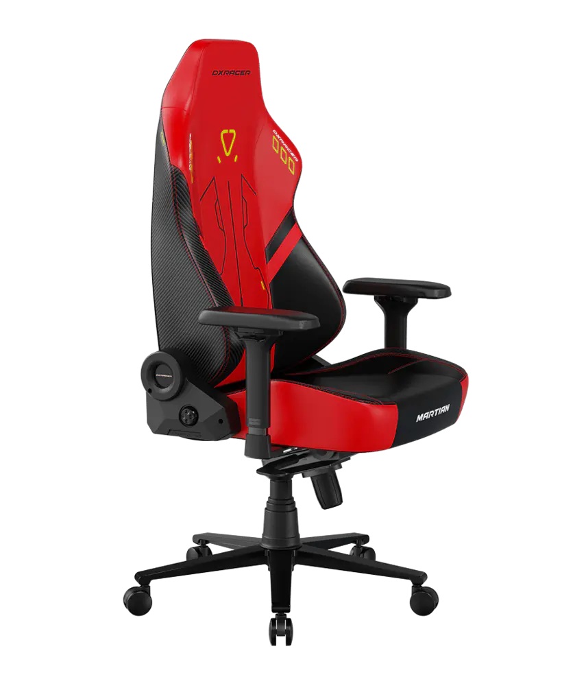 Dx Racer Red DXRACER MARTIAN SERIES BLACK RED GAMING CHAIR SIZE L